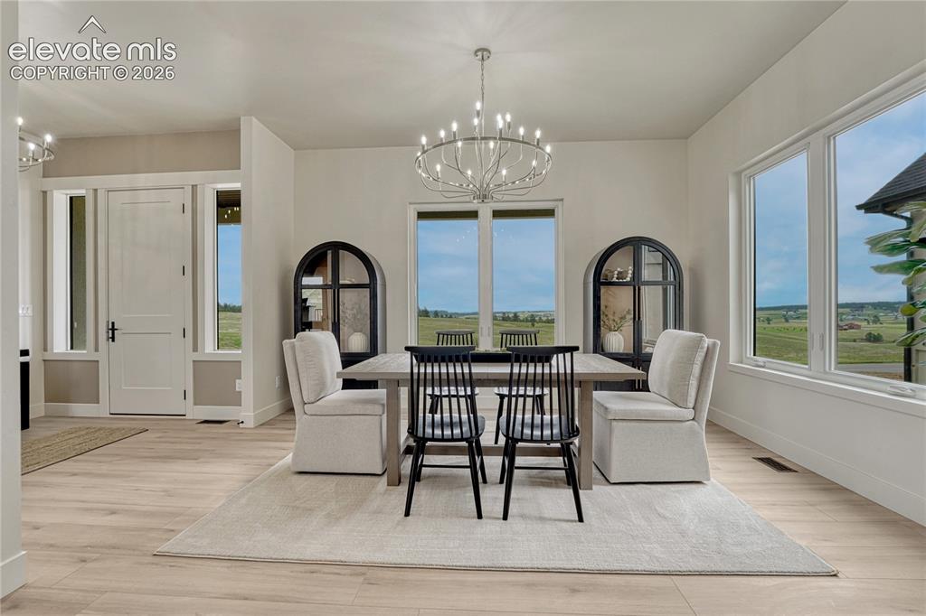Image 19 of 49: Check out the views from this dining area!