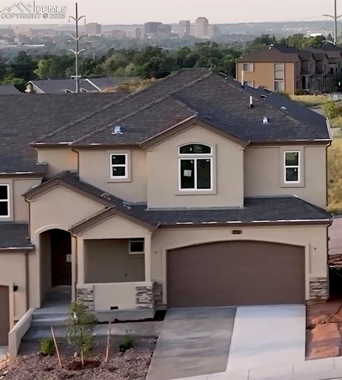 Caption: Front of Structure