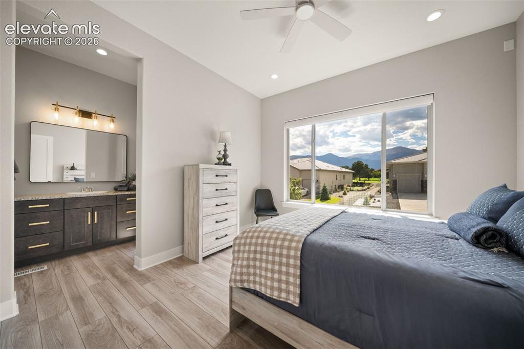Image 29 of 45: Great Pikes Peak Views, could be amazing office/flex room.