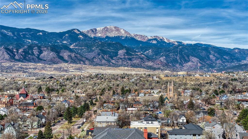 Image 40 of 42: Sweeping views of Pikes Peak and the Front Range highlight the incredible g