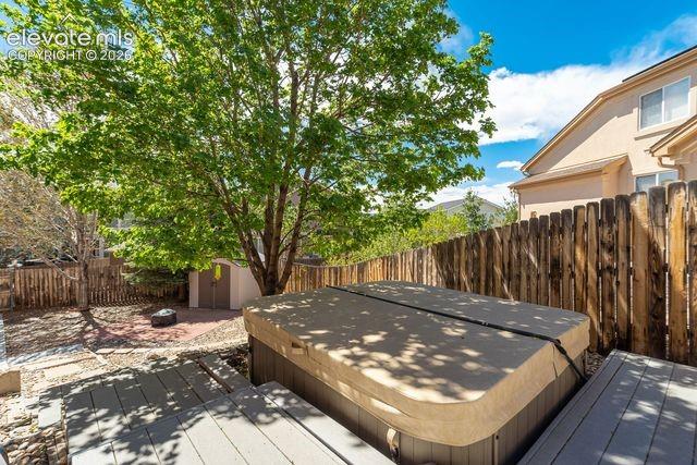 Image 35 of 48: Hot Tub in Backyard