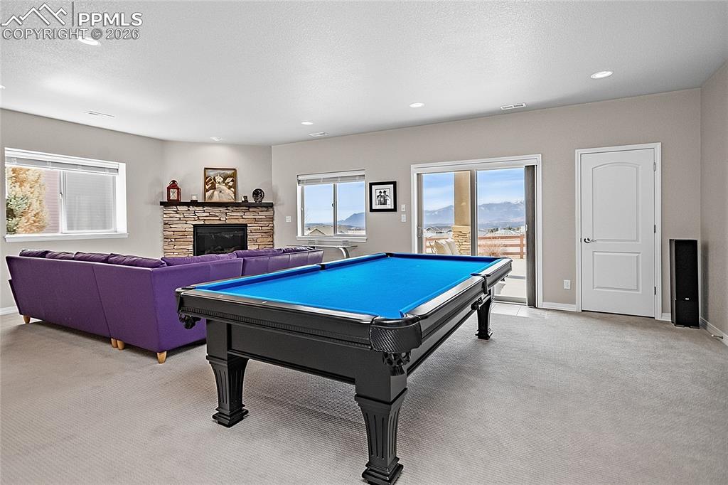 Image 29 of 50: Plenty of space for your own pool table or other game tables of your prefer