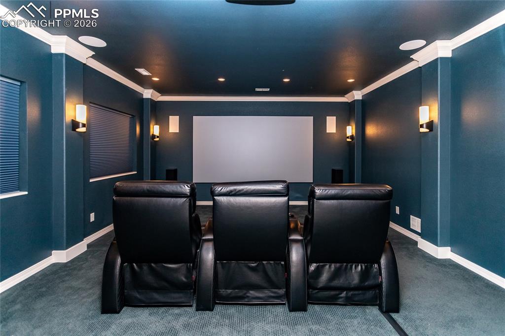 Image 34 of 50: Kick back and enjoy your favorite movies or shows in plush, theater-style s