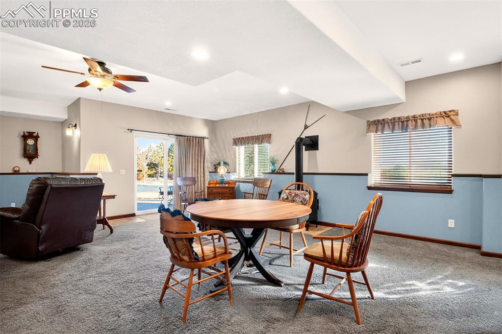 Image 34 of 49: Gas Stove In The Back, Walk-Out, Home Features Newer Furnaces In 2024, Hot