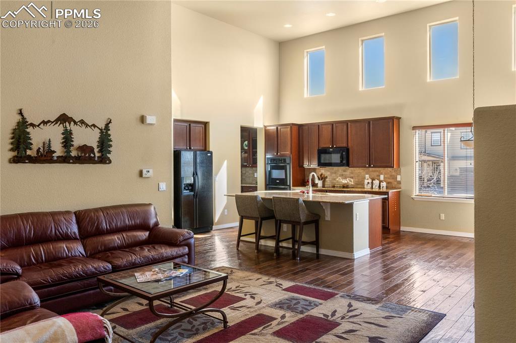 Image 14 of 43: Open concept main level living. 