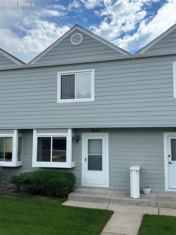 Caption: Front of Structure