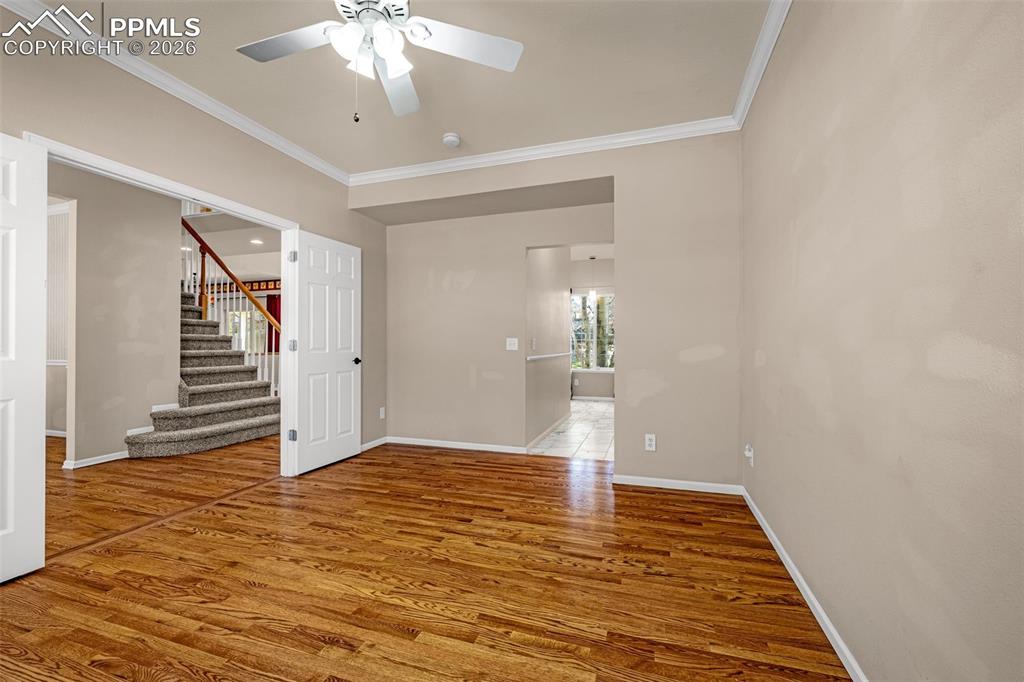 Image 10 of 39: Bonus to this home is this Main Level master suite featuring french doors a