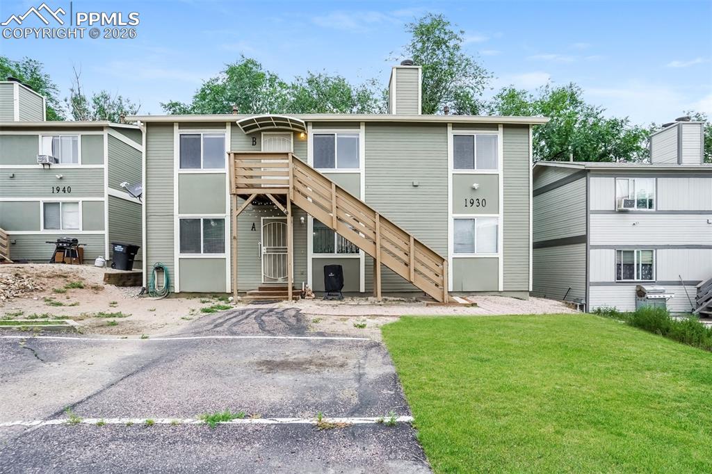 Caption: Front of Structure