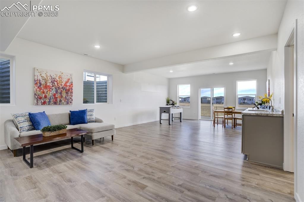 Image 33 of 50: Basement Rec Room