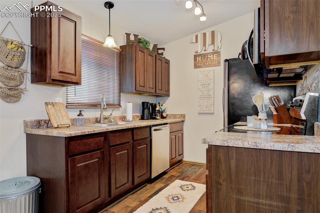 Image 7 of 27: Gorgeous Kitchen featuring newer stainless steel appliances