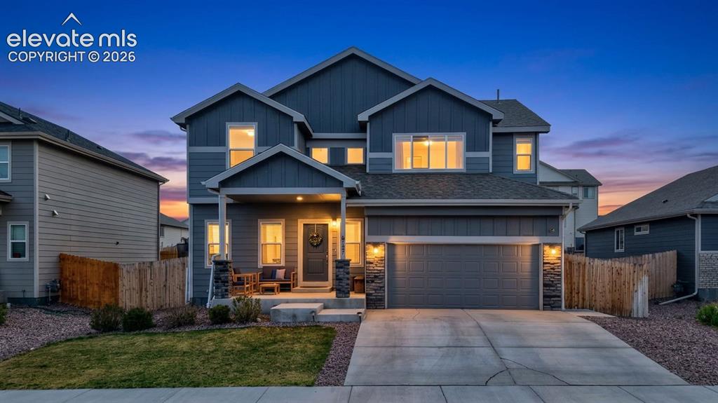 Caption: Front of Structure