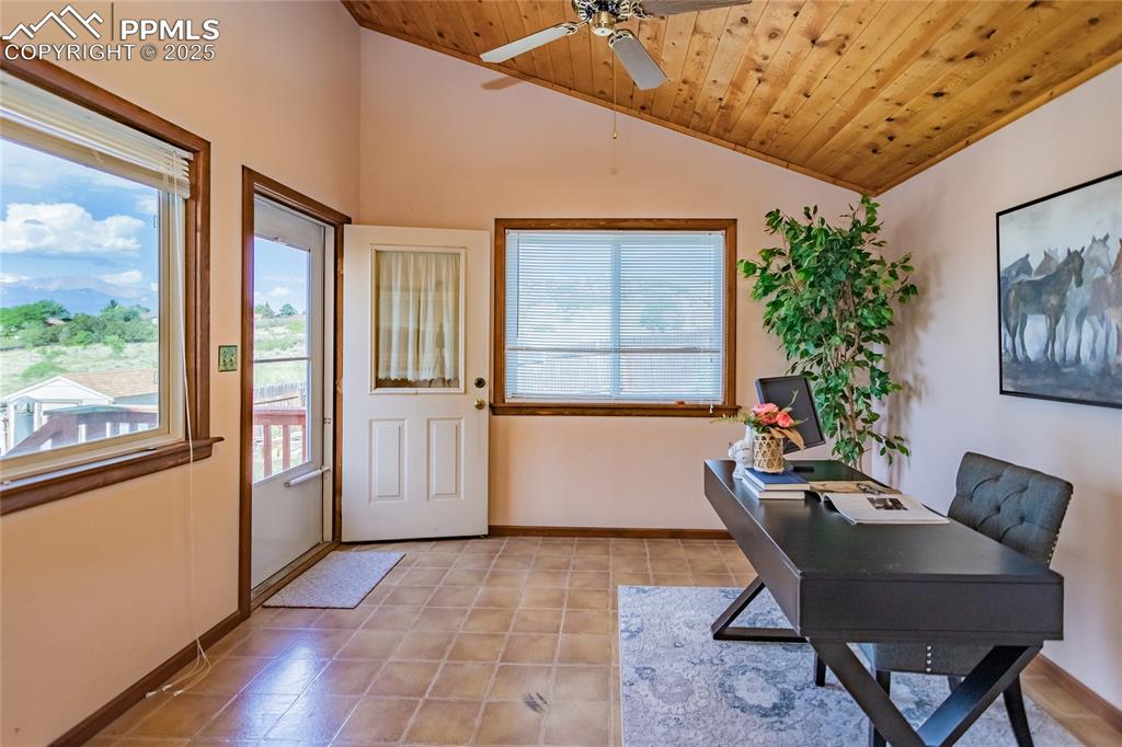 Image 10 of 46: This can be your office or maybe your sunset oasis. 