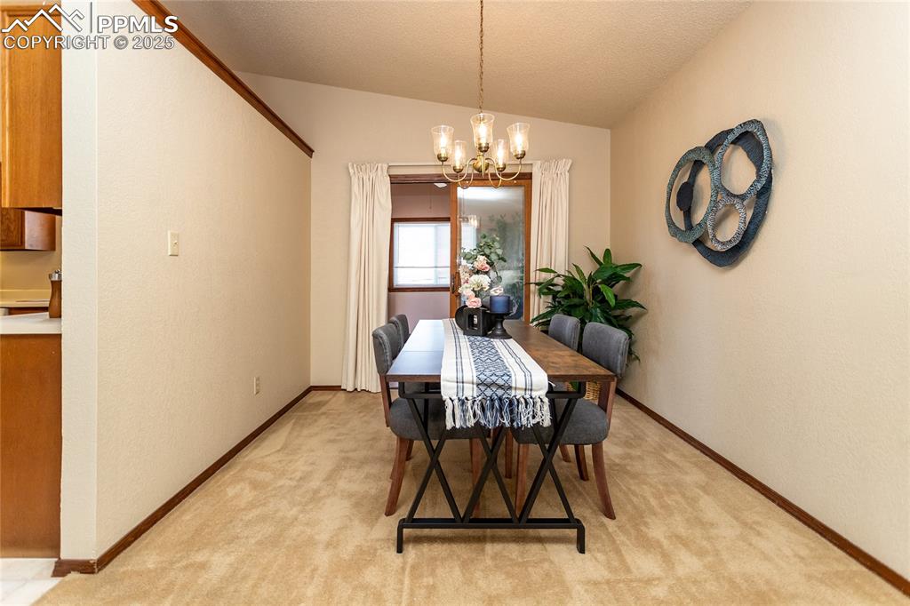 Image 7 of 46: Imagine the family dinners in your dining space.