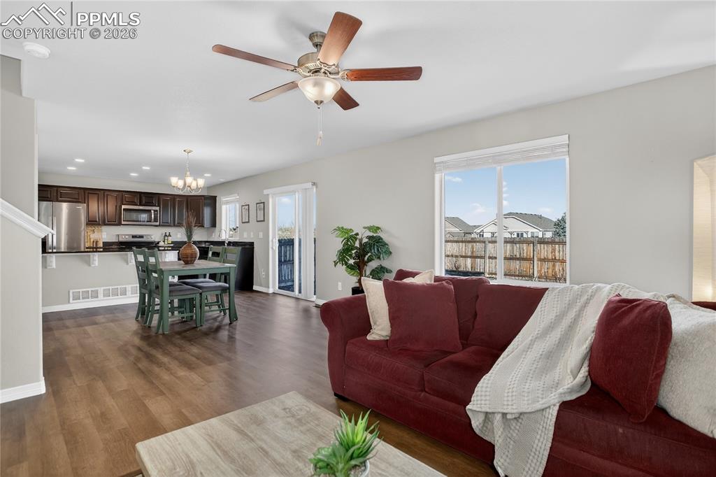 Image 6 of 21: Open concept with lots of light