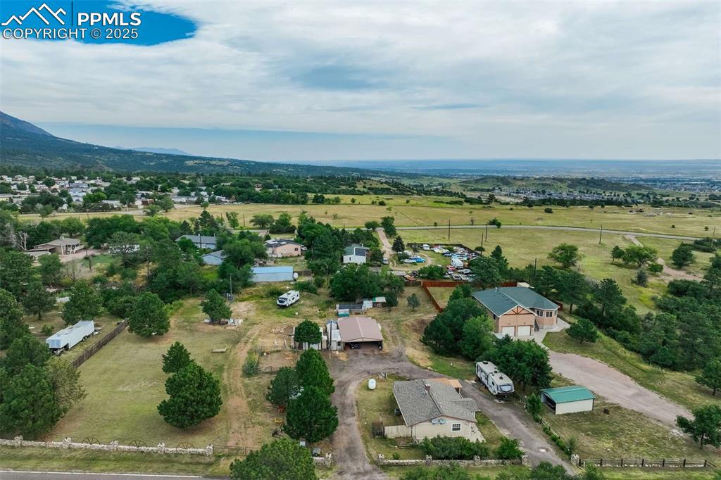 Image 39 of 41: Aerial view of property