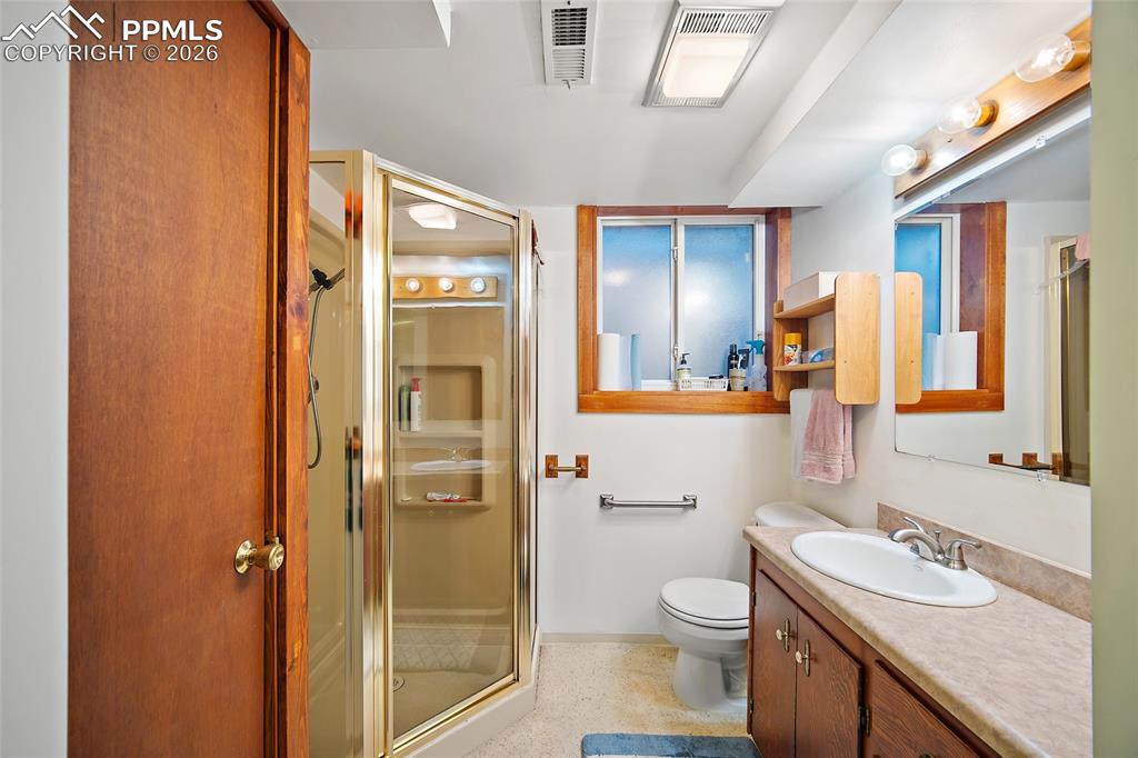 Image 32 of 48: Lower level Bathroom.