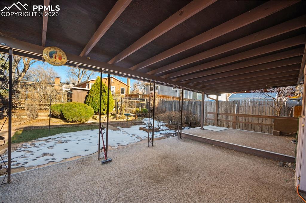 Image 40 of 48: Covered Patio