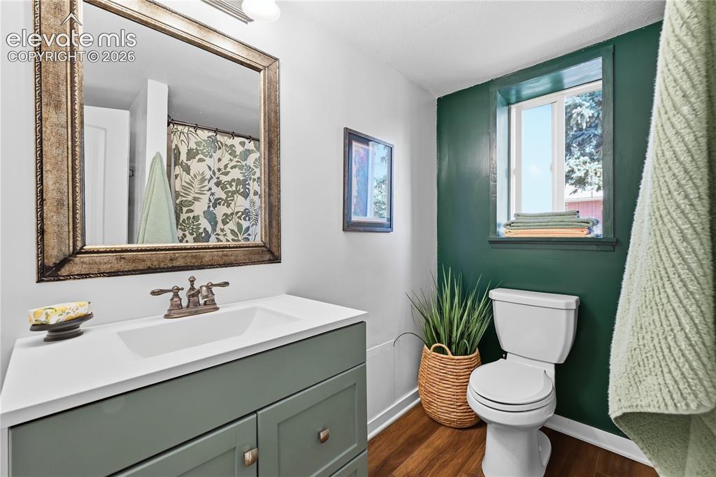 Image 20 of 44: Lower level full bathroom