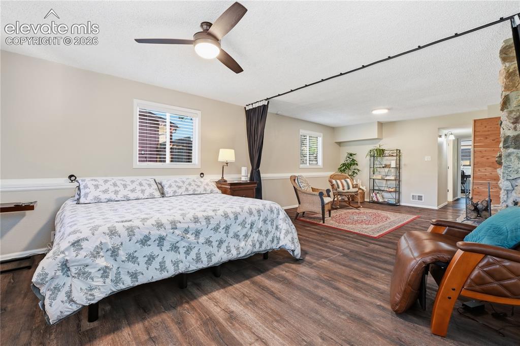 Image 21 of 44: Lower level family room, potential to build additional bedroom that walks o