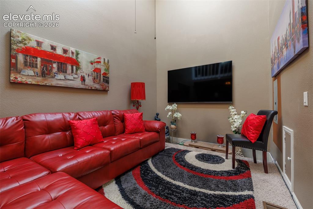 Image 11 of 27: Large Primary Suite wih King Size Bed and Furnishings