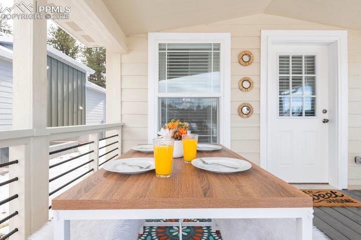 Image 2 of 27: Warming Front Porch!