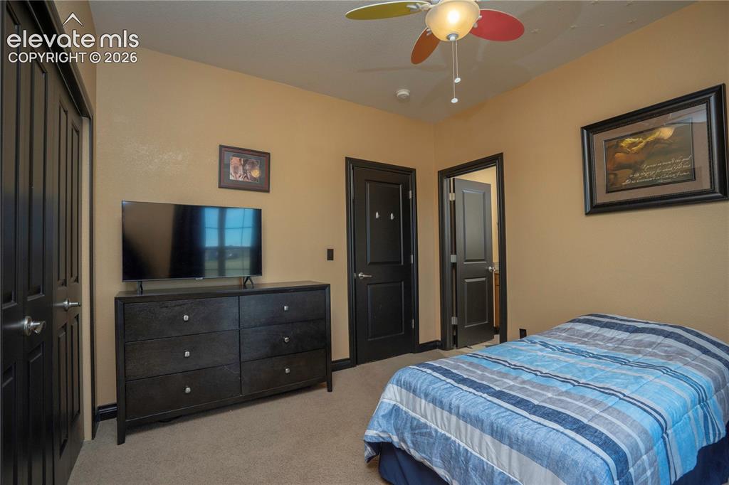 Image 24 of 47: 2nd bdrm on the main level is 12x11 w/attached bath