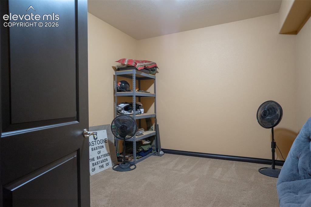 Image 37 of 47: a 12x11 Storage area on the basement level is a multi-purpose room