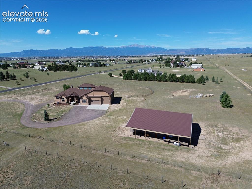 Image 44 of 47: Million Dollar views with a gorgeous home on 5 acres and convenient to all 
