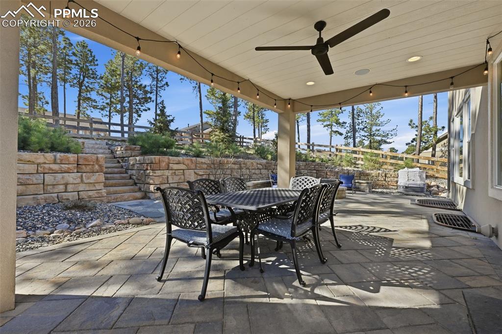 Image 15 of 50: Covered patio - Belgard pavers 