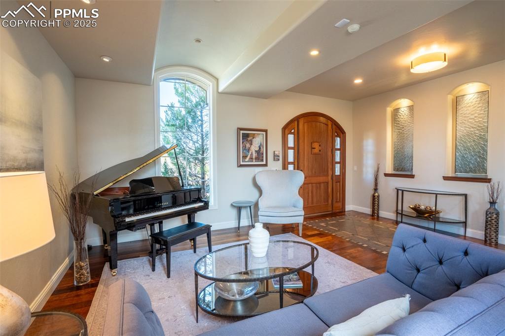 Image 6 of 50: Front Entry with Living Area 