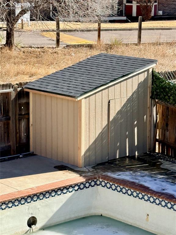 Image 43 of 48: View of shed