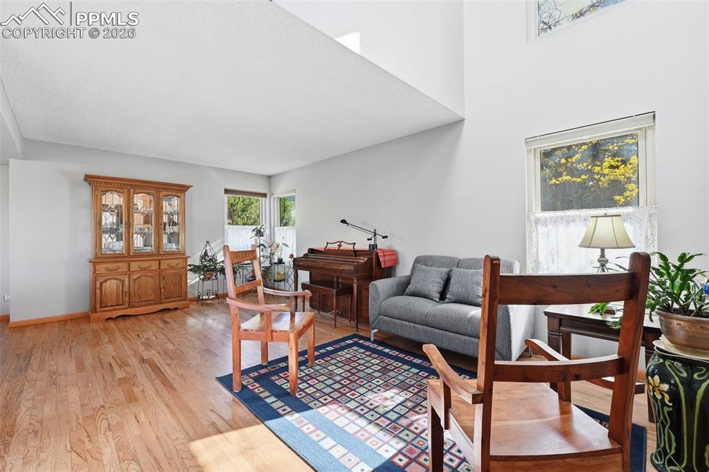 Image 6 of 49: Living room is full of light!