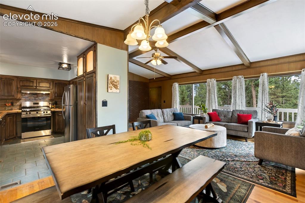 Image 7 of 32: View from dining room