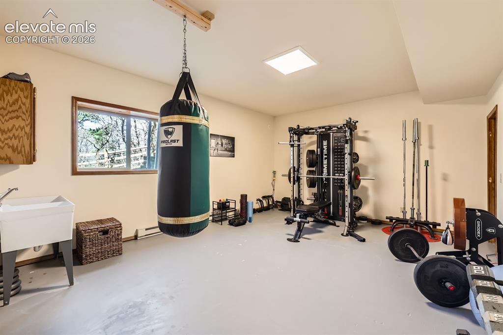 Image 35 of 49: Picture This Room as a Workout Space