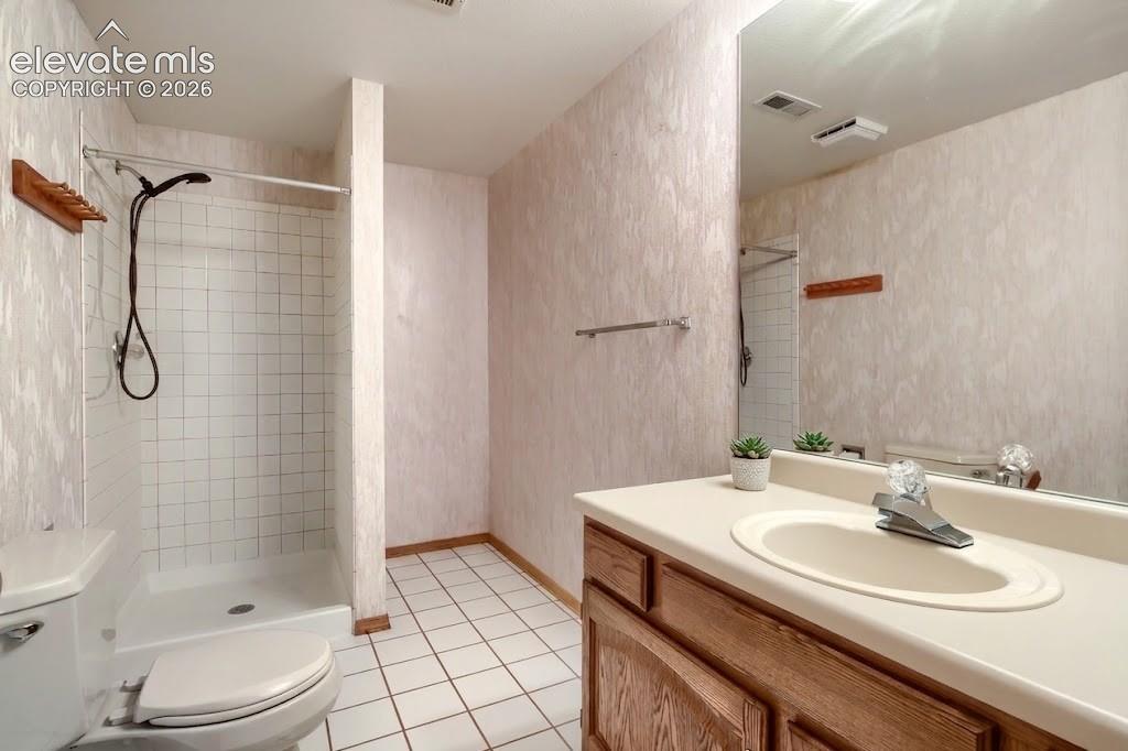 Image 37 of 49: 3/4 Bath on Lower Level - Perfect for Generational Living