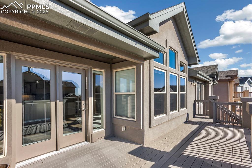 Image 44 of 48: View of wooden deck