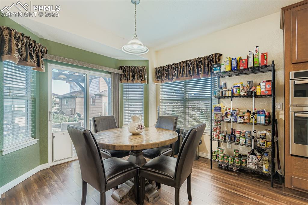 Image 14 of 29: Dining nook  with healthy amount of natural light, 