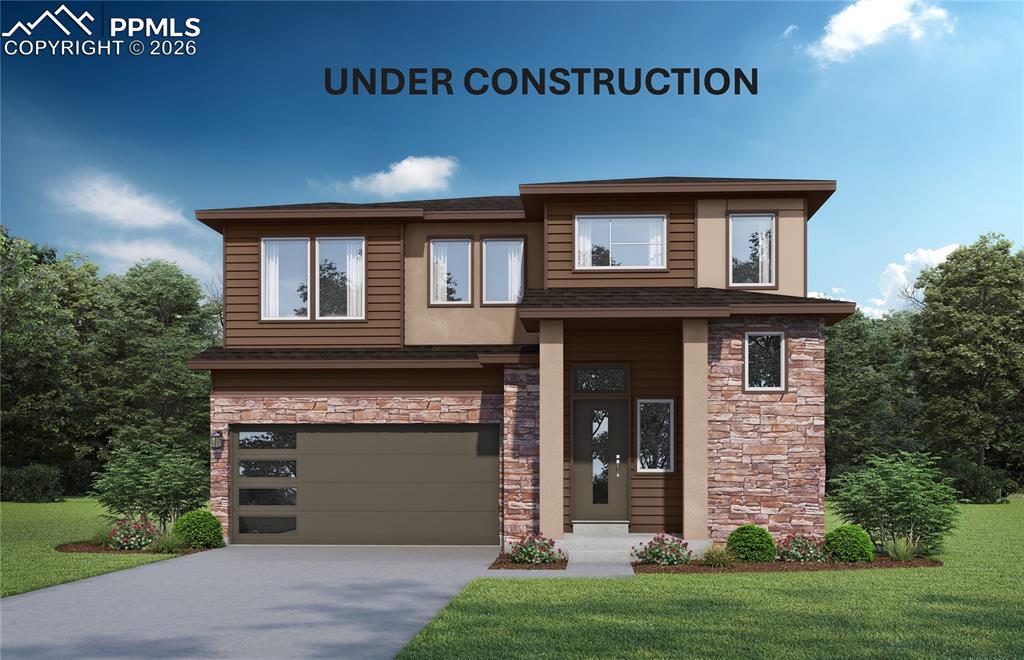 Caption: Front of Structure