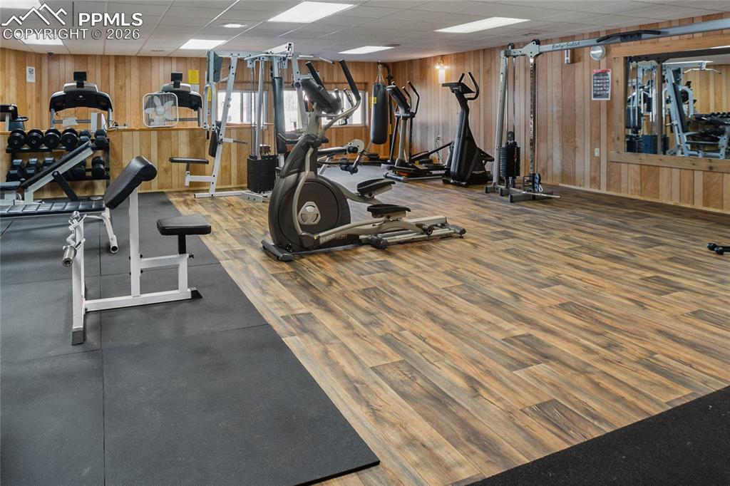 Image 44 of 46: Cripple Creek Mountain Estates Community Gym