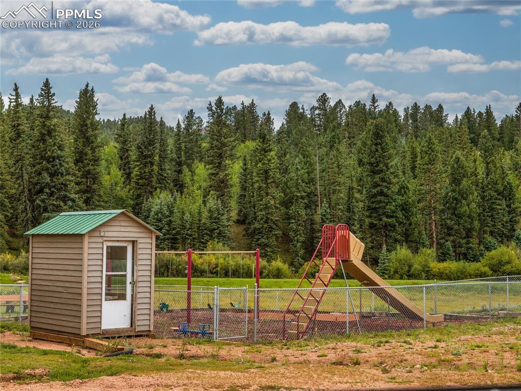 Image 46 of 46: Cripple Creek Mountain Estates Community Playground