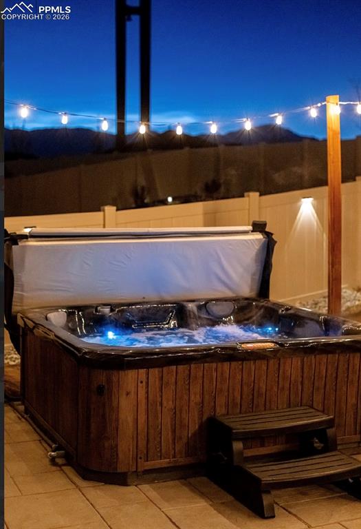Image 35 of 50: 5 person hot-tub- name brand Dimension One Spas