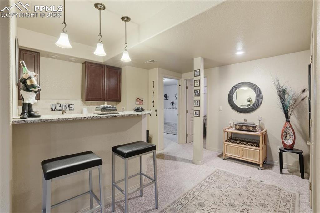 Image 27 of 49: Basement wine bar