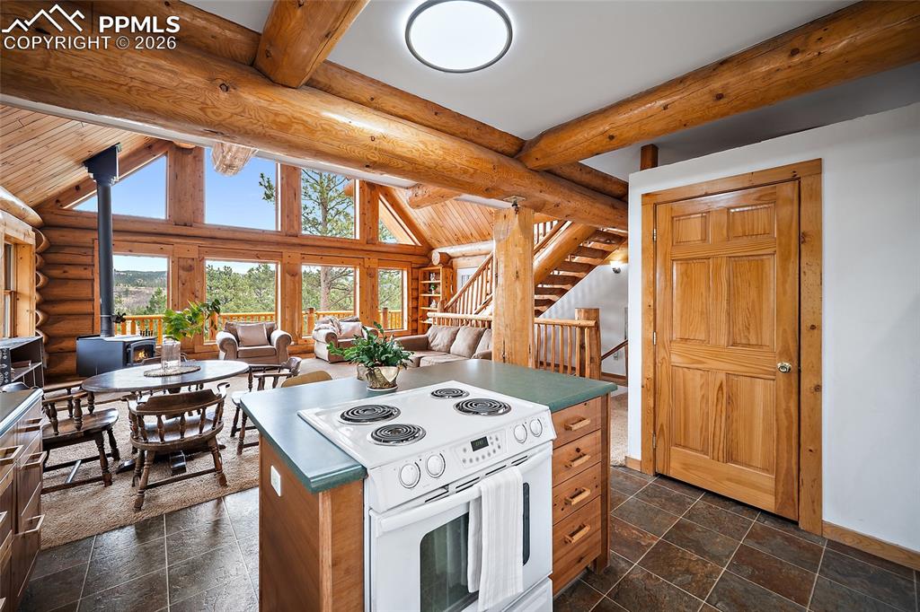 Image 7 of 28: Upper Kitchen