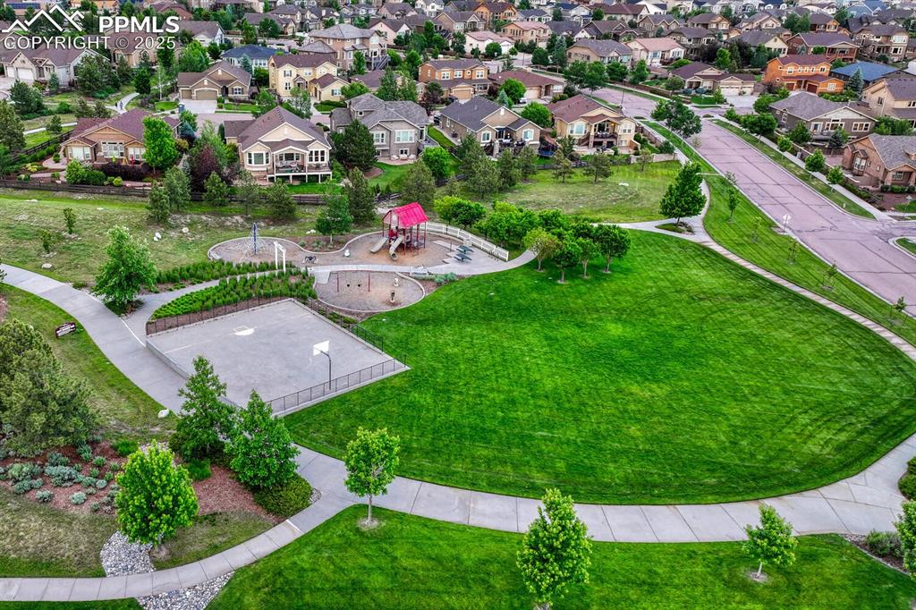 Image 39 of 50: Aerial view of residential area