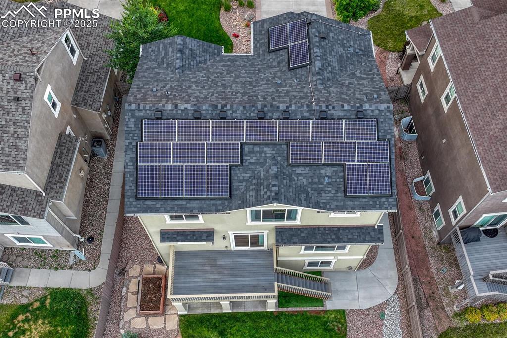 Image 4 of 50: View from above of property