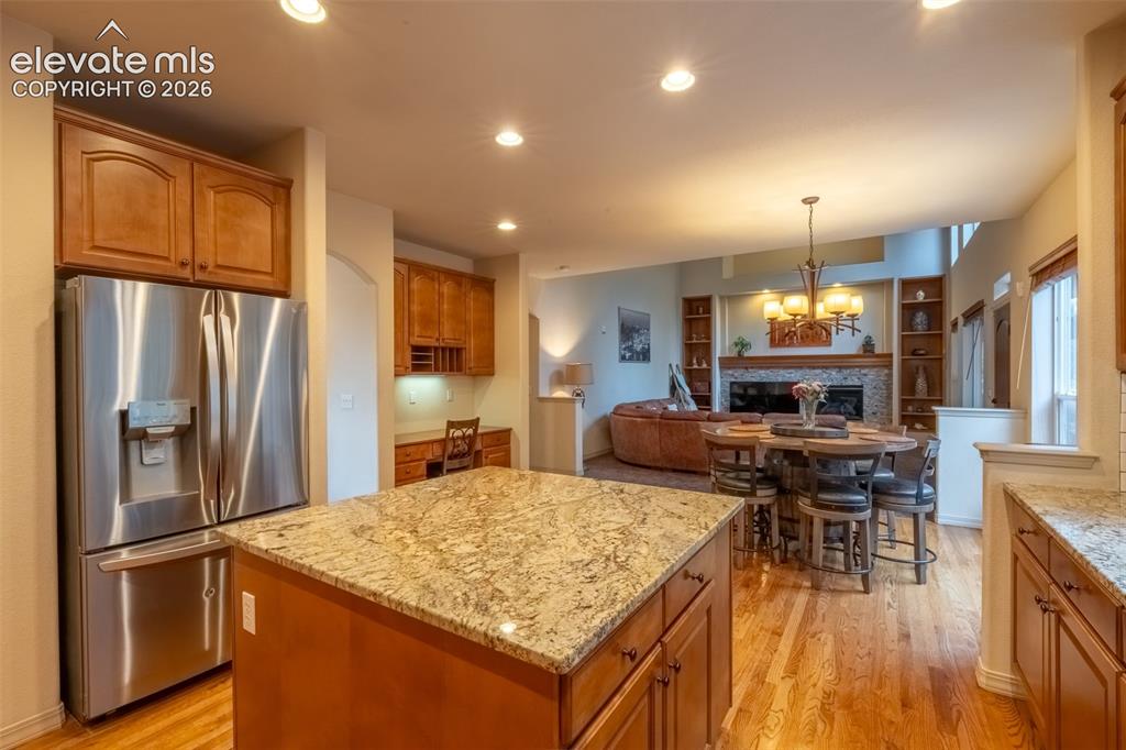 Image 9 of 49: Kitchen/dining area/living room - main floor