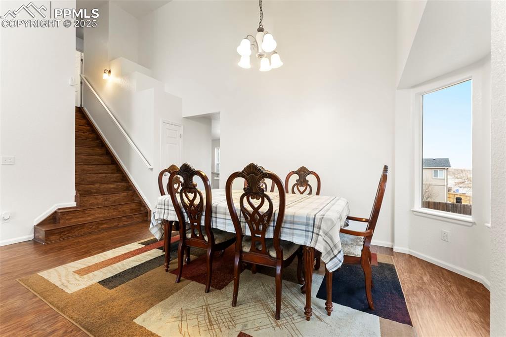 Image 5 of 28: Opens directly to the kitchen and main living space.