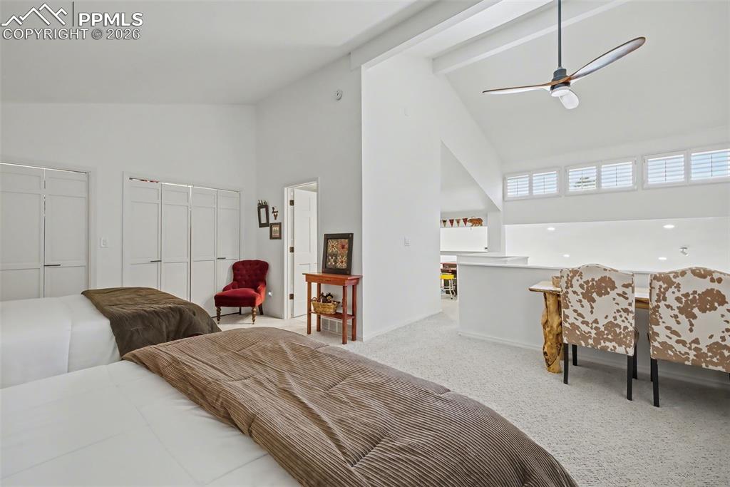 Image 26 of 36: Spacious upper level loft suite