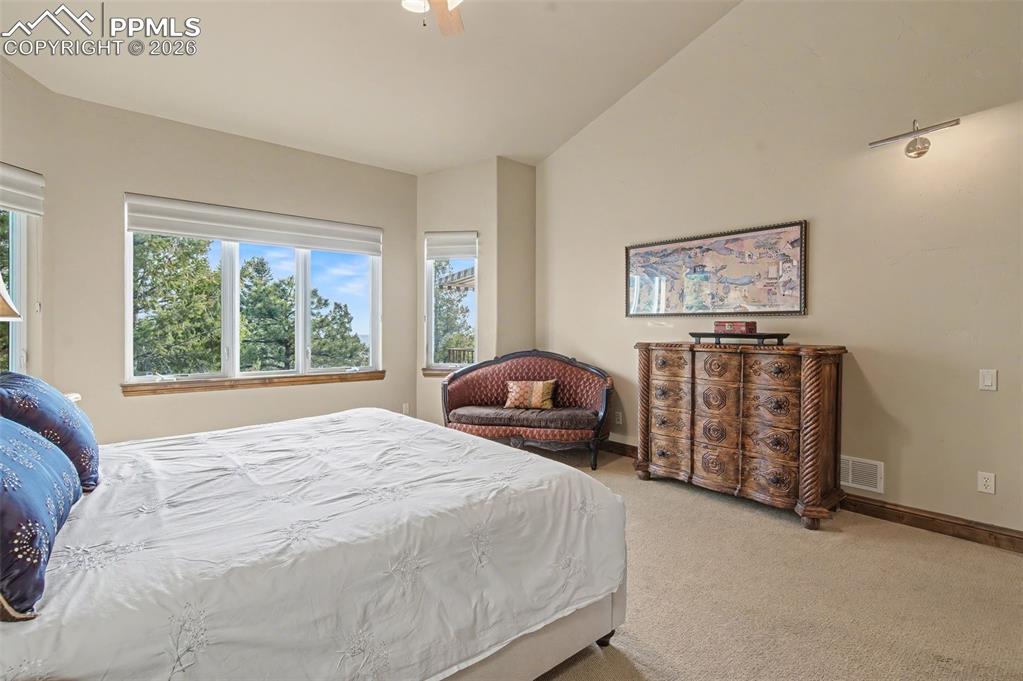 Image 16 of 42: Wake up to natural light pouring in and the serene beauty of the Colorado l