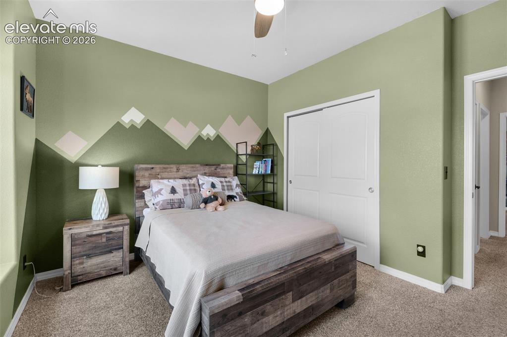 Image 18 of 50: Accent Wall In Front Bedroom